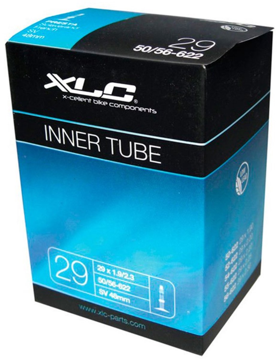 xlc presta 48 mm binnenband 50 eenheden zwart 29 1 90 2 30