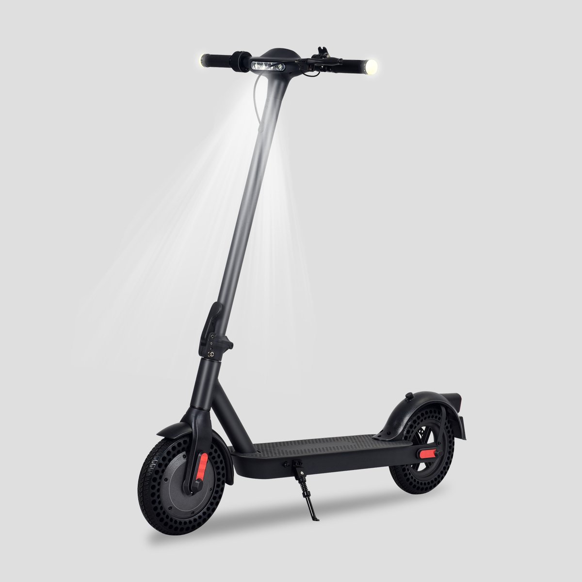 yee run elektrische step 350w motor maximale snelheid 25 km u bereik tot 30km 10 banden inklapbaar met app zwart