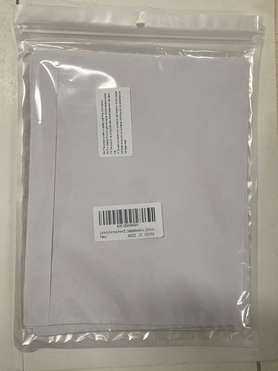 zelfklevende papieren documentvakken a5 transparant 25 stuks