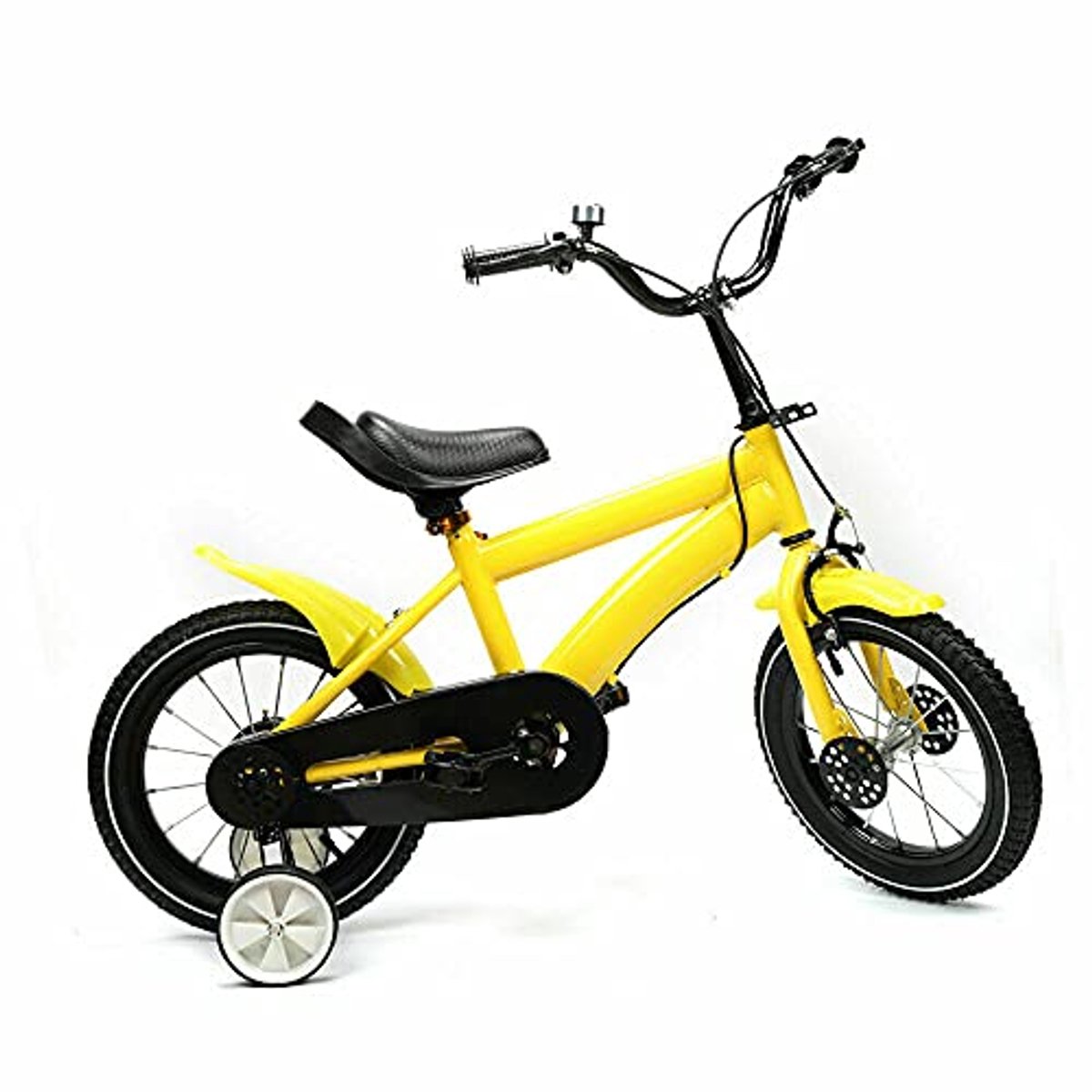 14 inch Kinderfiets met Handrem, Steunwielen en Ergonomisch Stuur voor Kinderen Kinderfiets kopen online