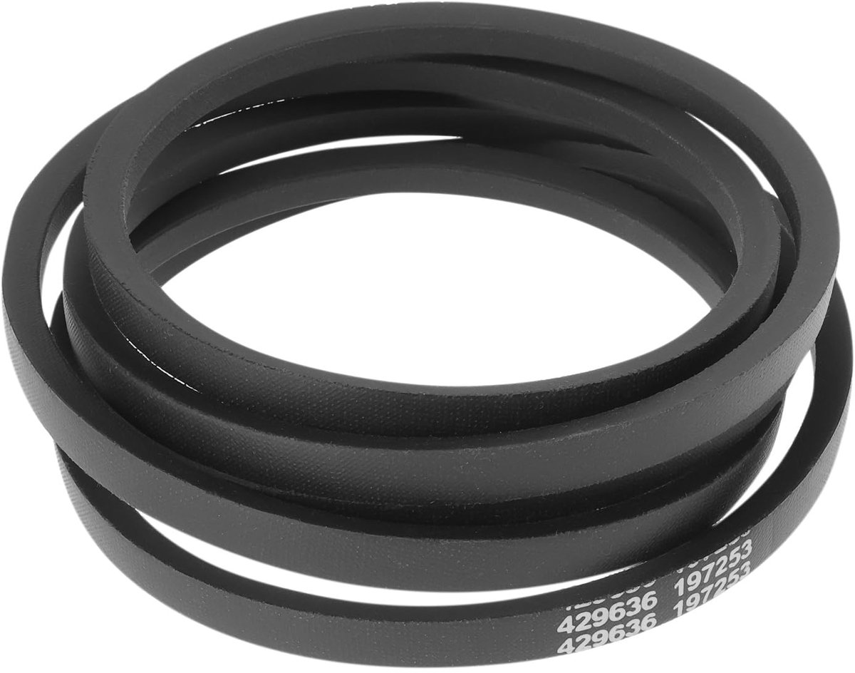 1pc deck belt lawn mower drive belt replacement 429636 197253 532197253 532429636 compatible with craftsman compatible with roper 106cm