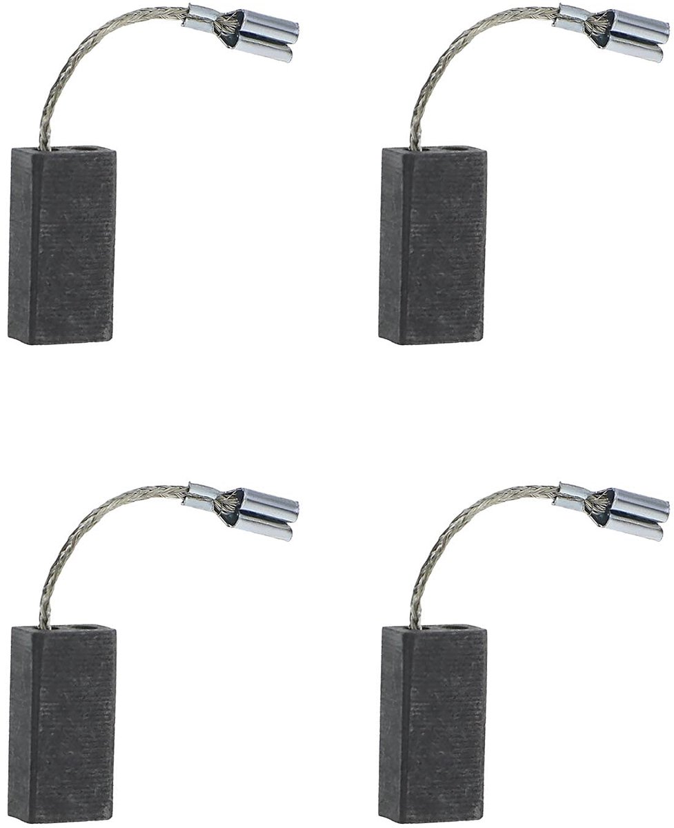 2 pair carbon brushes 5x8x15mm with auto cut off compatible with quicast 600w ght ght600a1 electric hedge trimmer power tool accessories