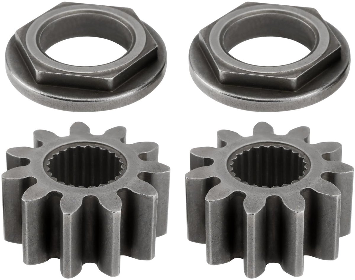 2 set steering shaft pinion sprocket bushing kit compatible with mtd compatible with cub cadet 717 1554 917 1554 941 0656a 741 0656a lawn mower steering precision