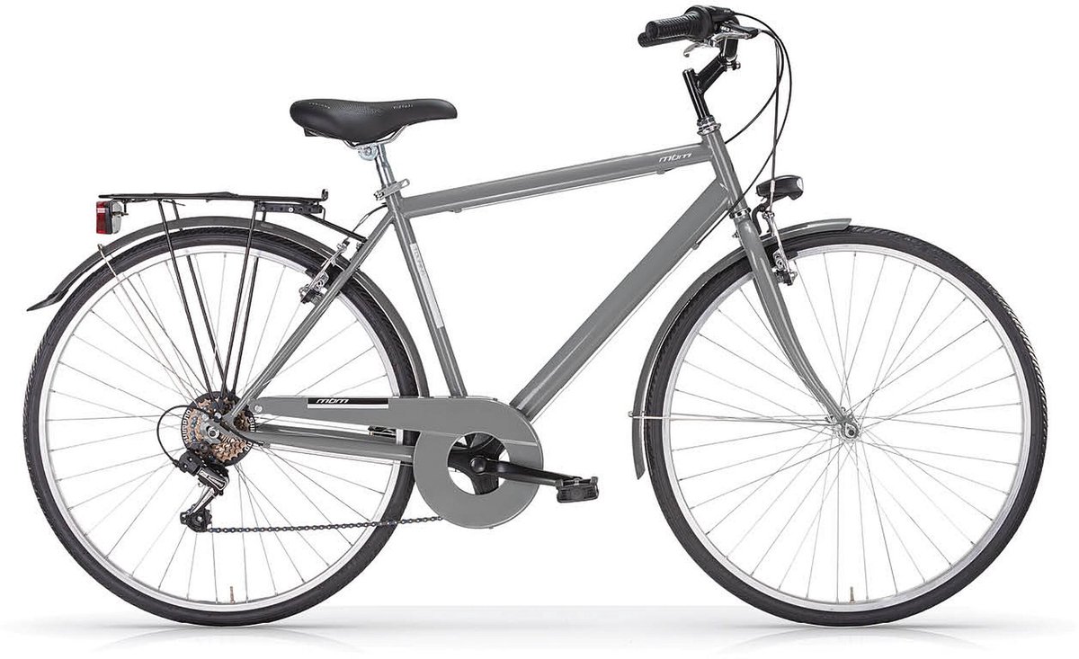 28 zoll trekkingrad touring mann grau