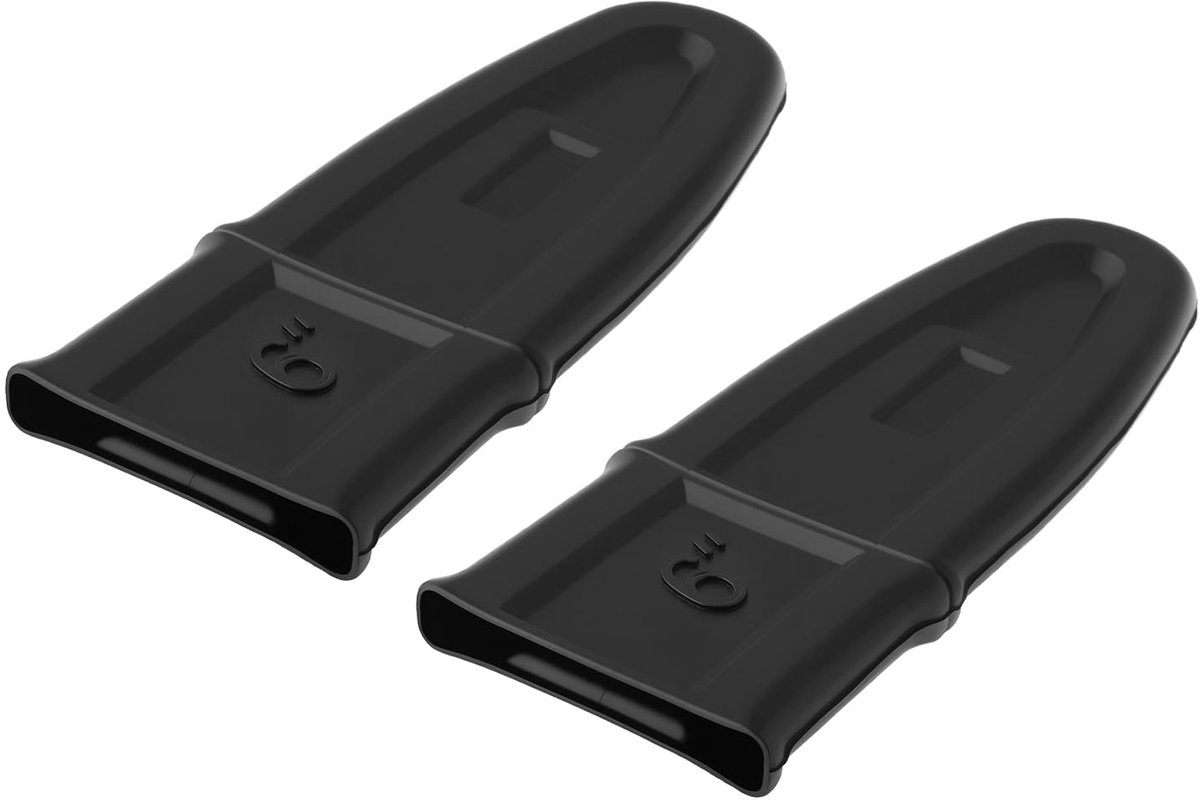 2Pcs Chainsaw Bar Cover Protective Cover Wireless Saw Guide Sleeve Suitable for 6 Inch Chainsaw Guide Black (160x58x12mm) Skateonderdeel kopen online