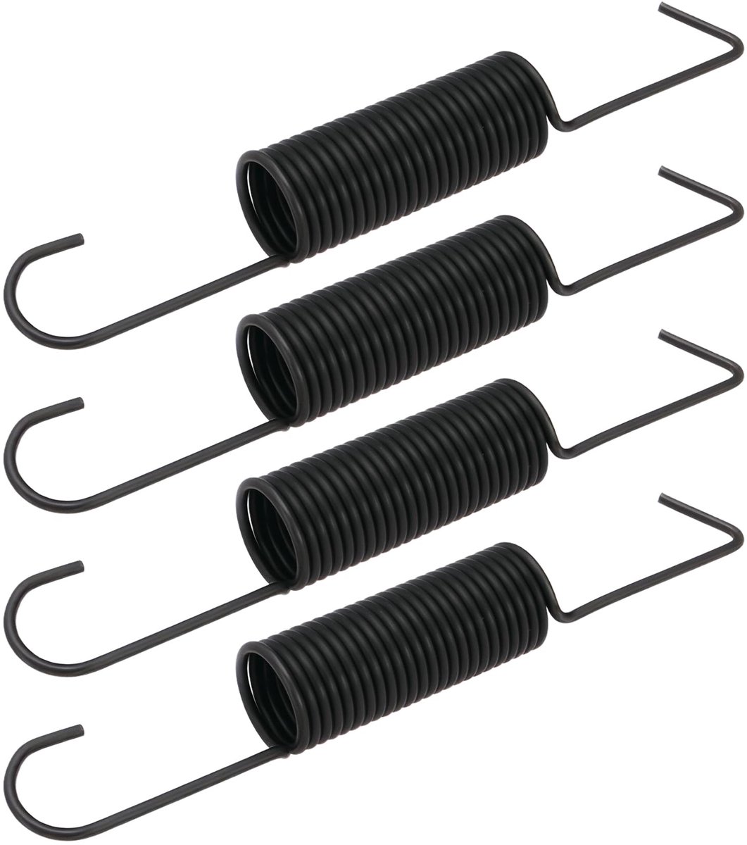 4pcs mower deck belt tension spring gx21582 gx20377 compatible with john deere l120 l130 d140 d150 d155 d160 d170 g110 l120 l130 la130 la140 la140 la140 la110 45 15 0 let 155 la165