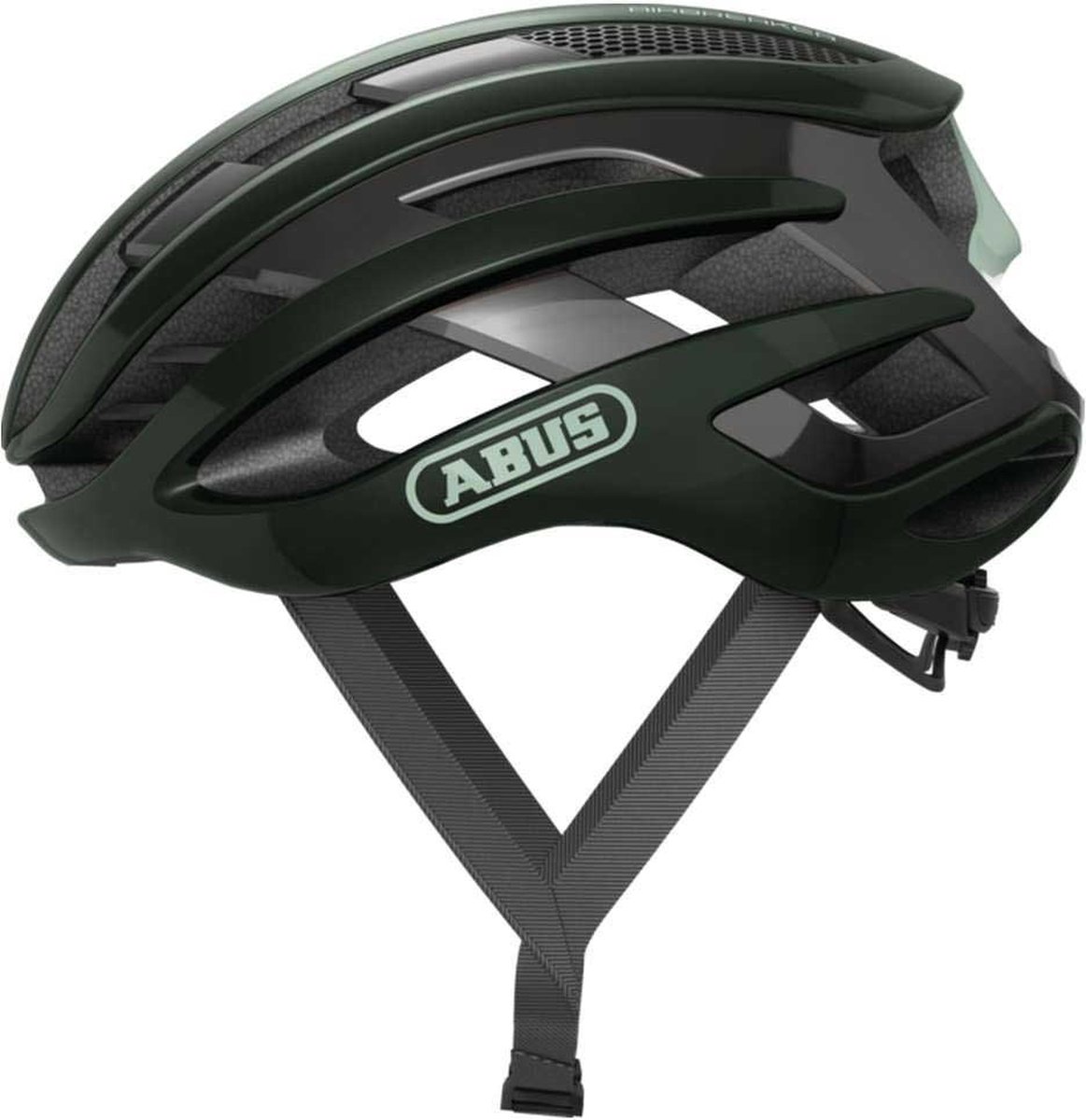 Abus Airbreaker Helm Groen M Fiets kopen online