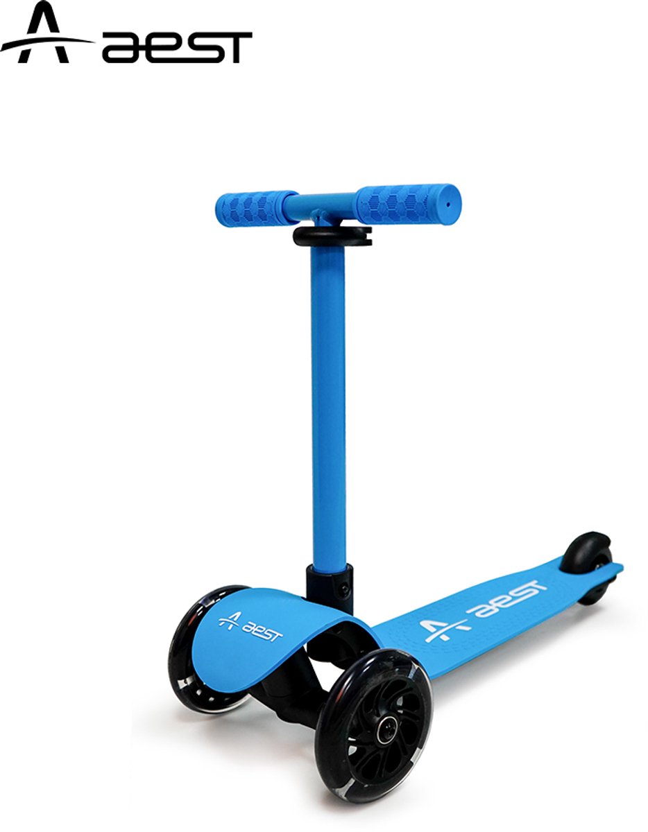 aest kids scooter blue