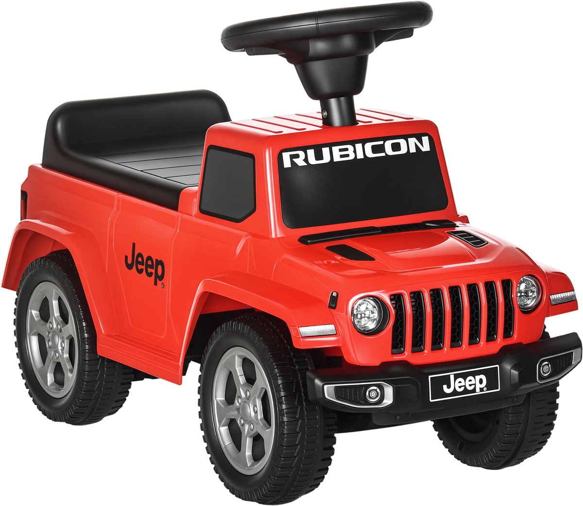 AIYAPLAY Glijauto voor Kinderen Kunststof, Metaal 63,5L x 29B x 42H cm Rood Loopauto kopen online