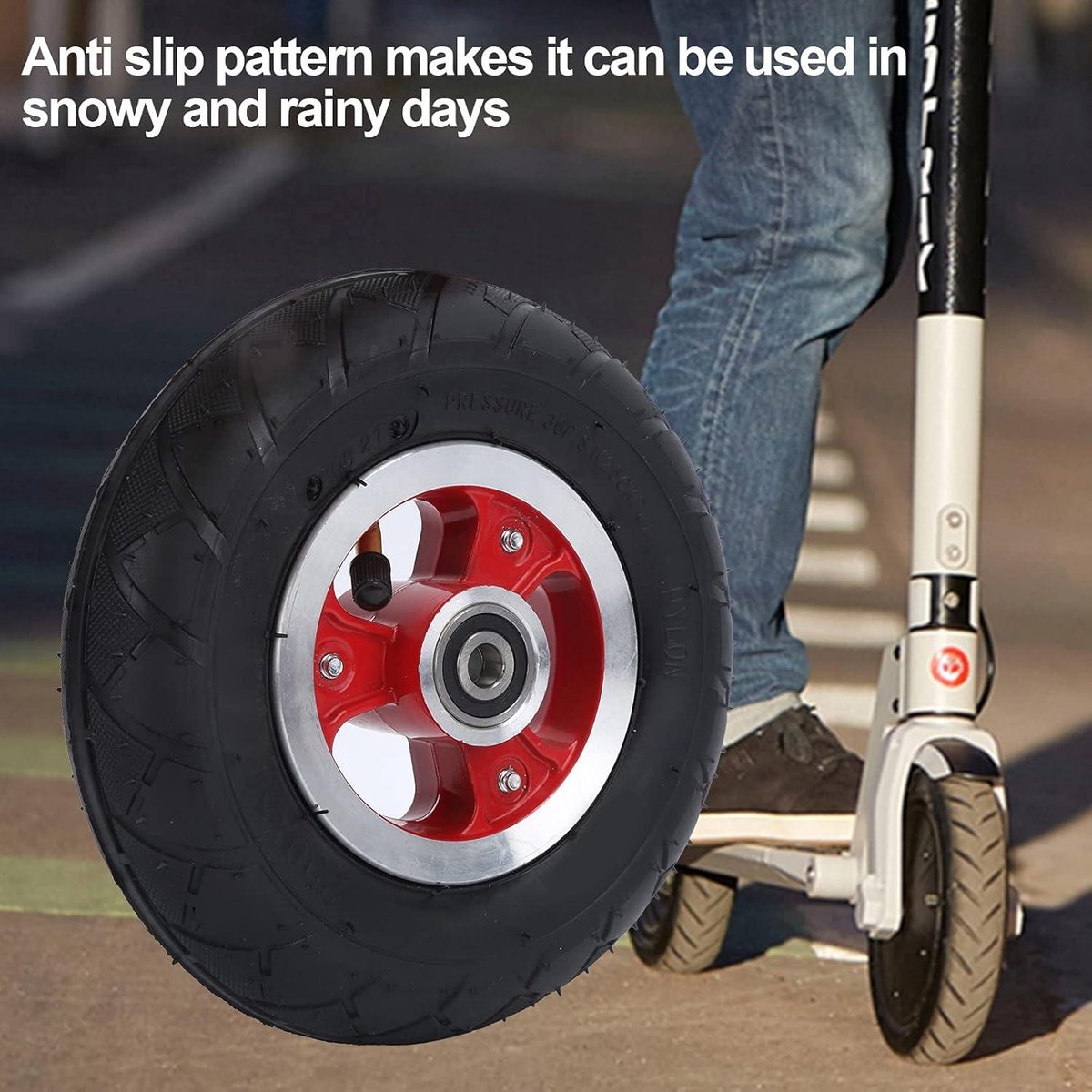 Allecto plus - 8 Inch Voorwiel Luchtband 200x50 - Elektrische Scooters, Go Karts - Binnen- en Buitenband Buitenspeelvoertuigaccessoire kopen online