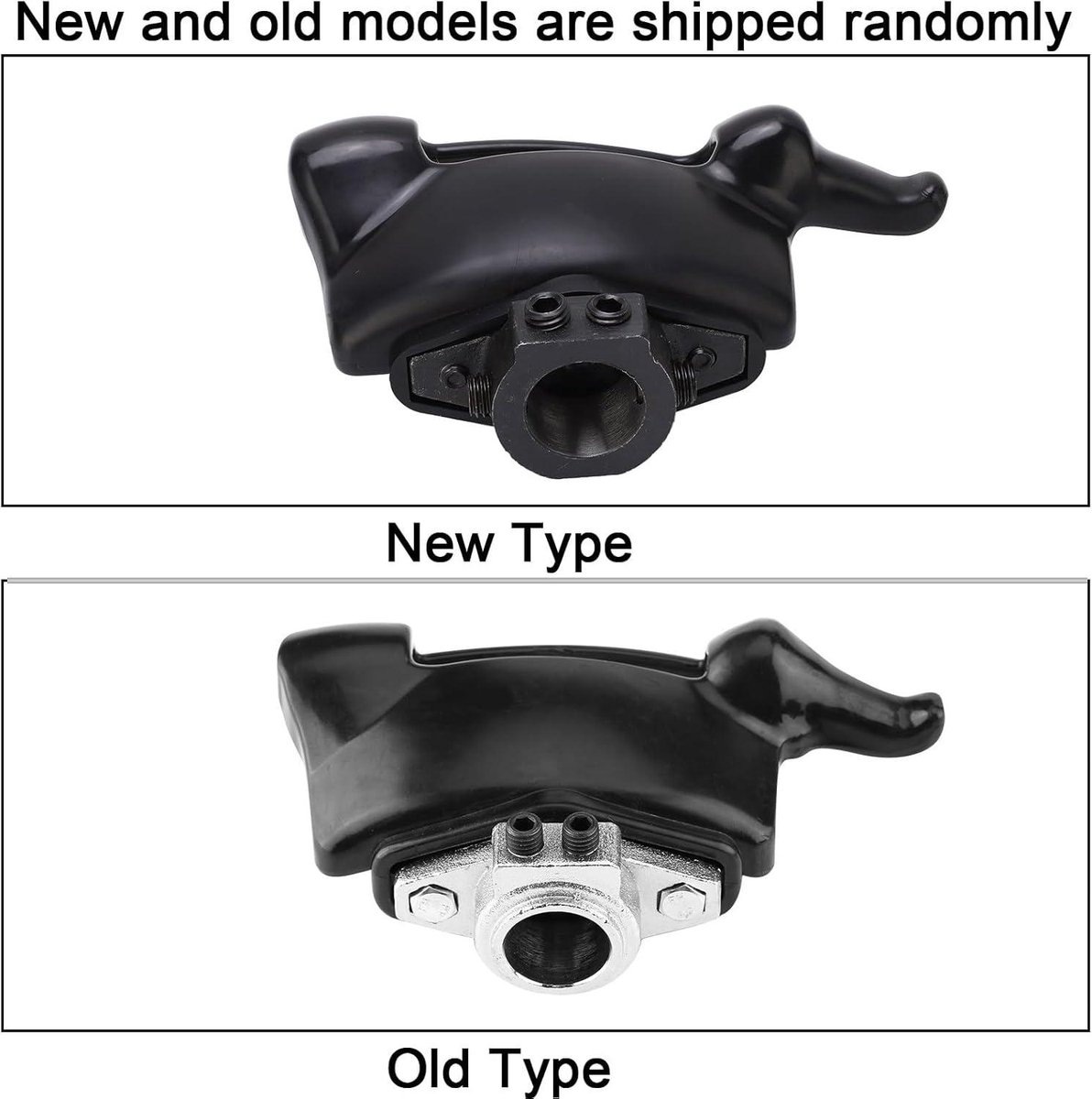 allecto plus bandmonteermontageset met eendenkop zwart nylon 28 mm en 30 mm reserveaccessoires