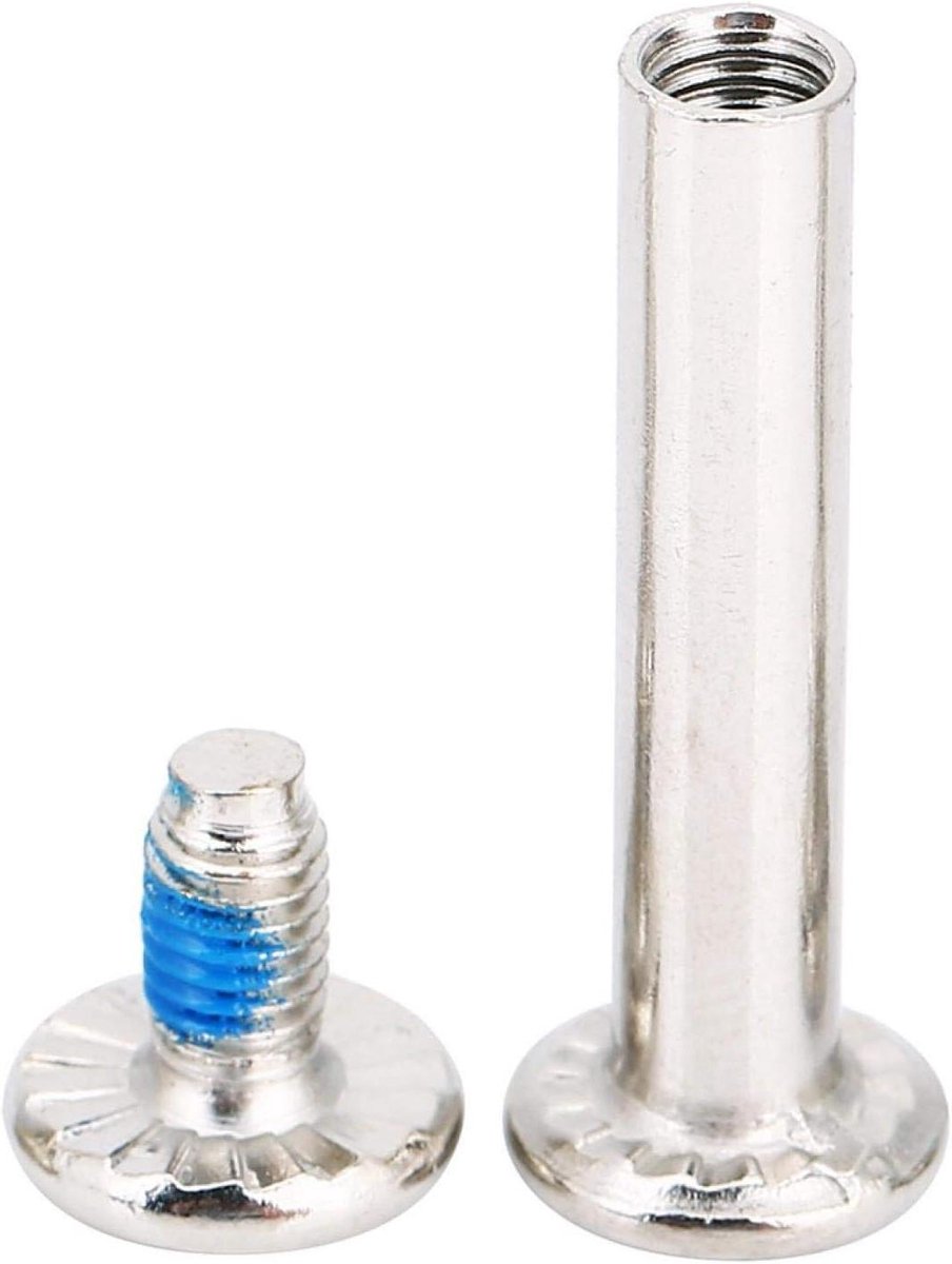 Allecto plus - Inline Skate Schroeven Set van 10 stuks, Wiel Assen Fittingen voor Jongens Inline Skaten - 4mm Diameter Skateonderdeel kopen online