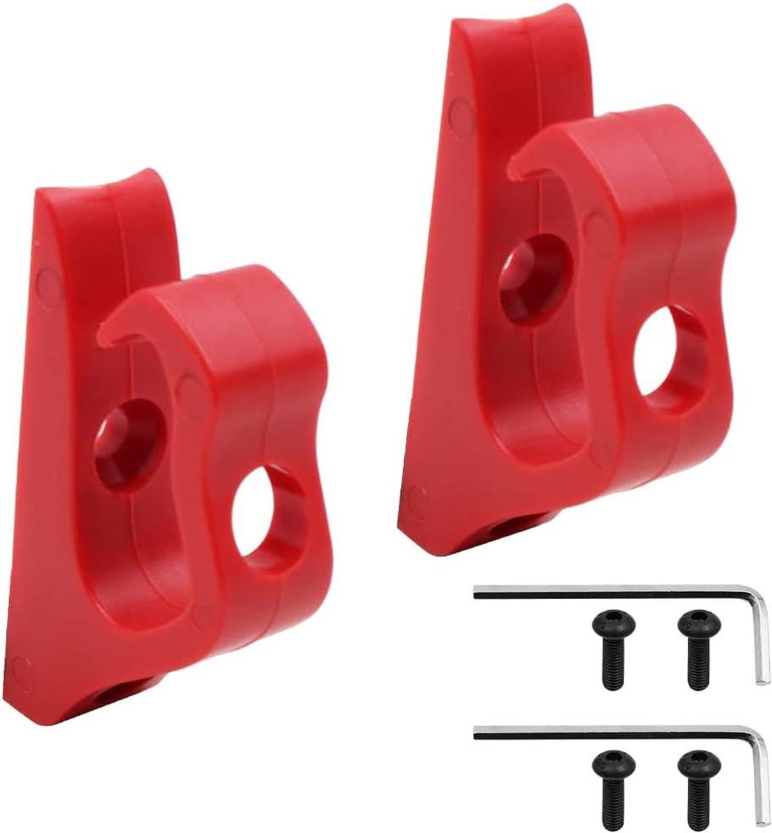 allecto plus multifunctionele haken voor elektrische scooter m365 m365 pro accessoires rood