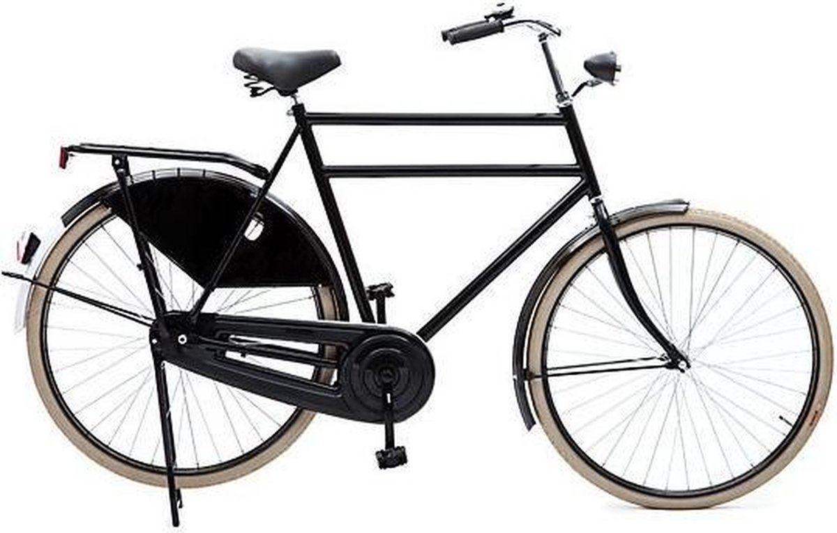amigo export fiets mannen zwart 65 cm