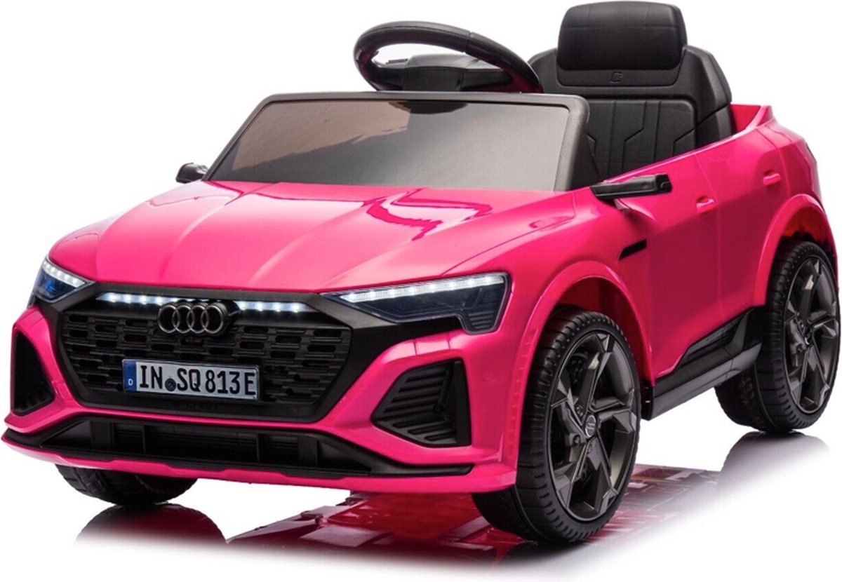Audi SQ8 Kinderauto Roze | 12V Accuvoertuig kopen online