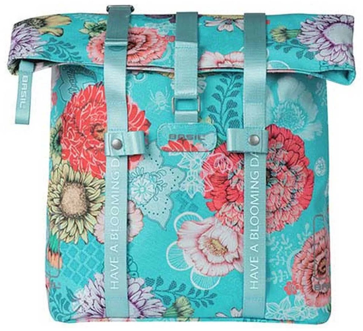 Basil Bloom Field Fietsshopper - 15-20 Liter - Blauw Fiets kopen online