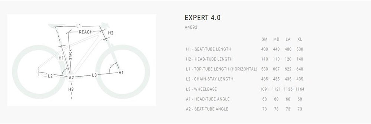 bh expert 4 0 29 deore 6100 2023 mountainbike rood l