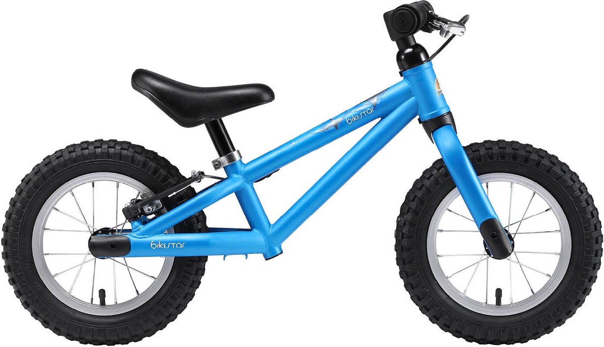 bikestar loopfiets mtb 12 inch blauw