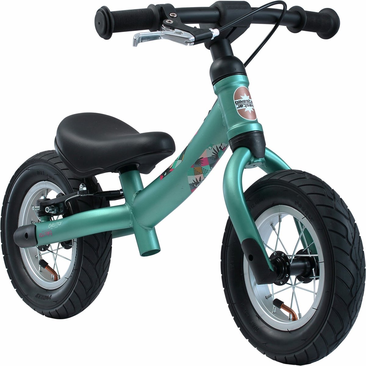 Bikestar meegroei loopfiets Sport 10 inch, groen Loopfiets kopen online