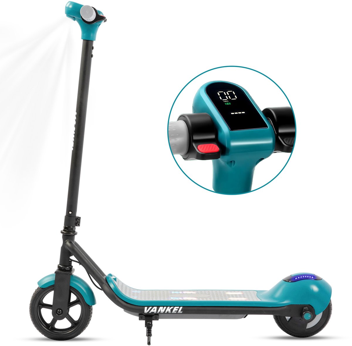 black friday deals vankel elektrische step voor kinderen bereik tot 10km 110w motor maximumsnelheid 14 km u 6 5 zoll banden maximale belasting 60kg opvouwbare kinderstep voor 6 12 jaar groen