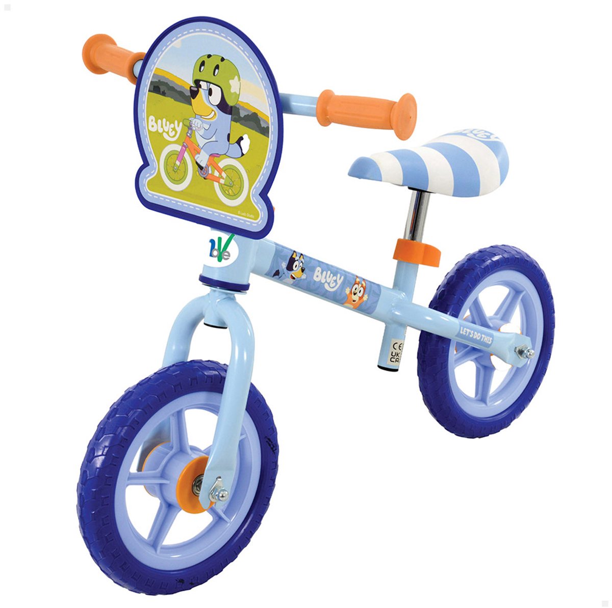 Bluey 77734 Loopfiets Blauw Jongen Buitenspeelvoertuigaccessoire kopen online
