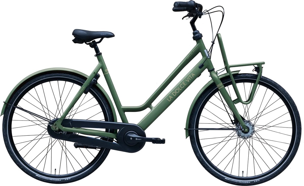 BSP La Dolce Vita Special - Dames Stadsfiets - 7 versnellingen - 51 cm - Emerald Green Fiets kopen online