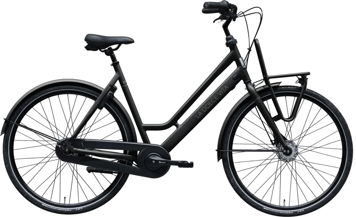 BSP La Dolce Vita Special - Dames Stadsfiets - 7 versnellingen - 57 cm - Onyx Black Fiets kopen online