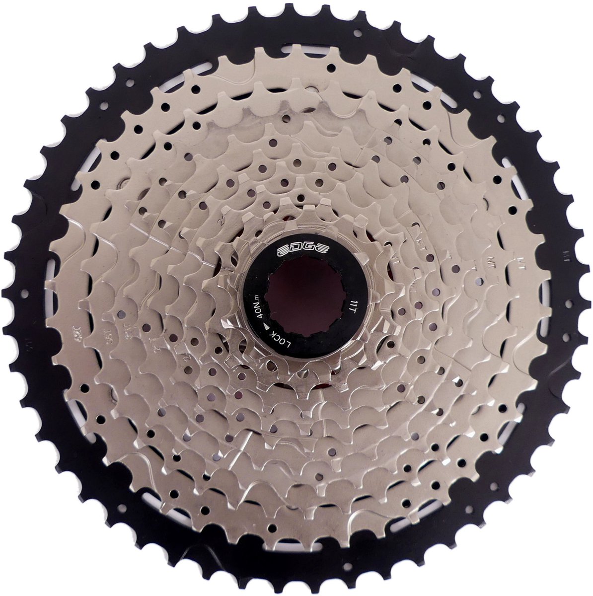 cassette 11 speed edge csm9011 11 46t zilver zwart