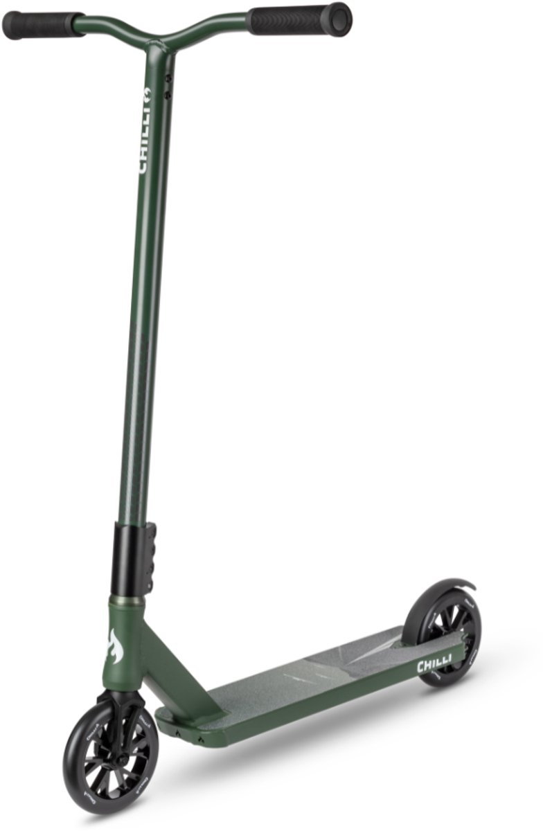 chilli hybrid trooper stuntstep gevorderde 145mm groen zwart