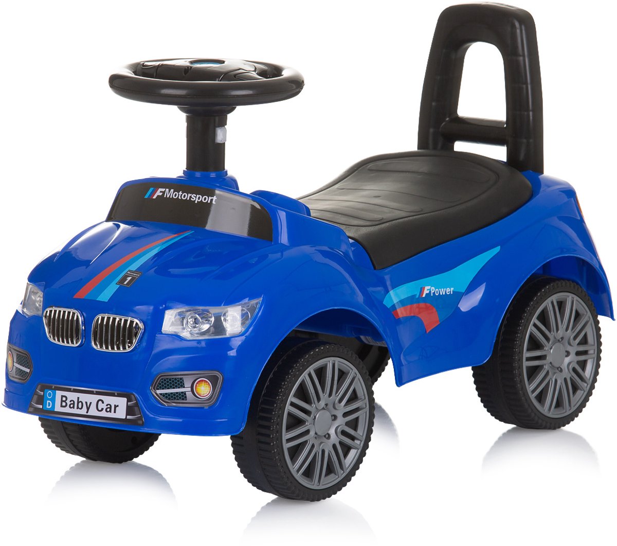 Chipolino RIDE ON CAR “SPRINTER” – Blauw | Loopauto met Claxon & Muziek | Met Opbergruimte & Rugleuning | Voor Kinderen vanaf 3 Jaar | Tot 25 kg Loopauto kopen online