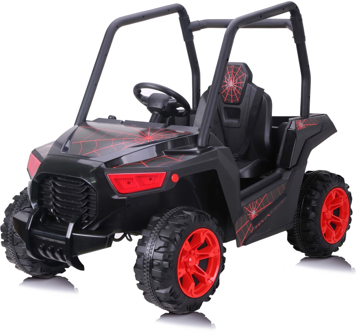 Chipolino Spider 4x4 Elektrische Buggy – Zwart | 10.8V | LED & RC Accuvoertuig kopen online