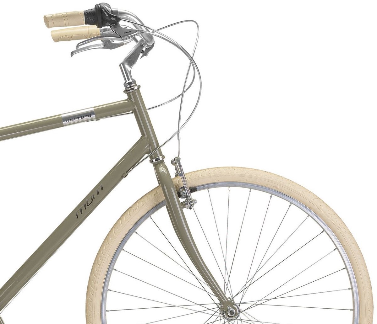 citybike neptune man 28 zoll militair groen