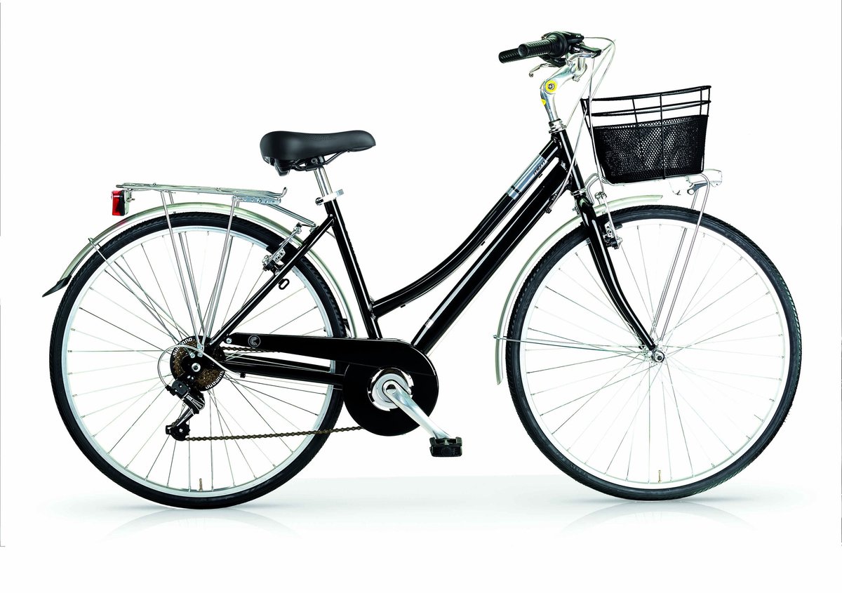 citybike new central woman 28 inch zwart
