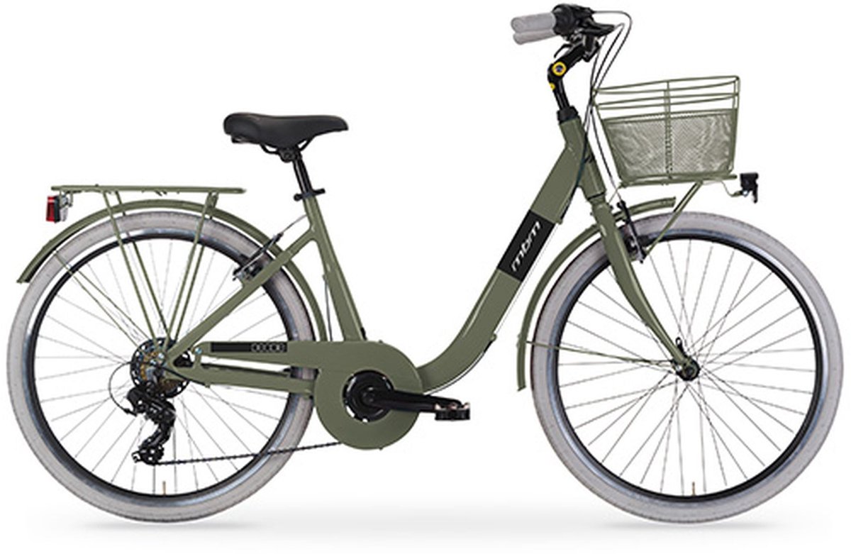 citybike people lady 26 inch olijf