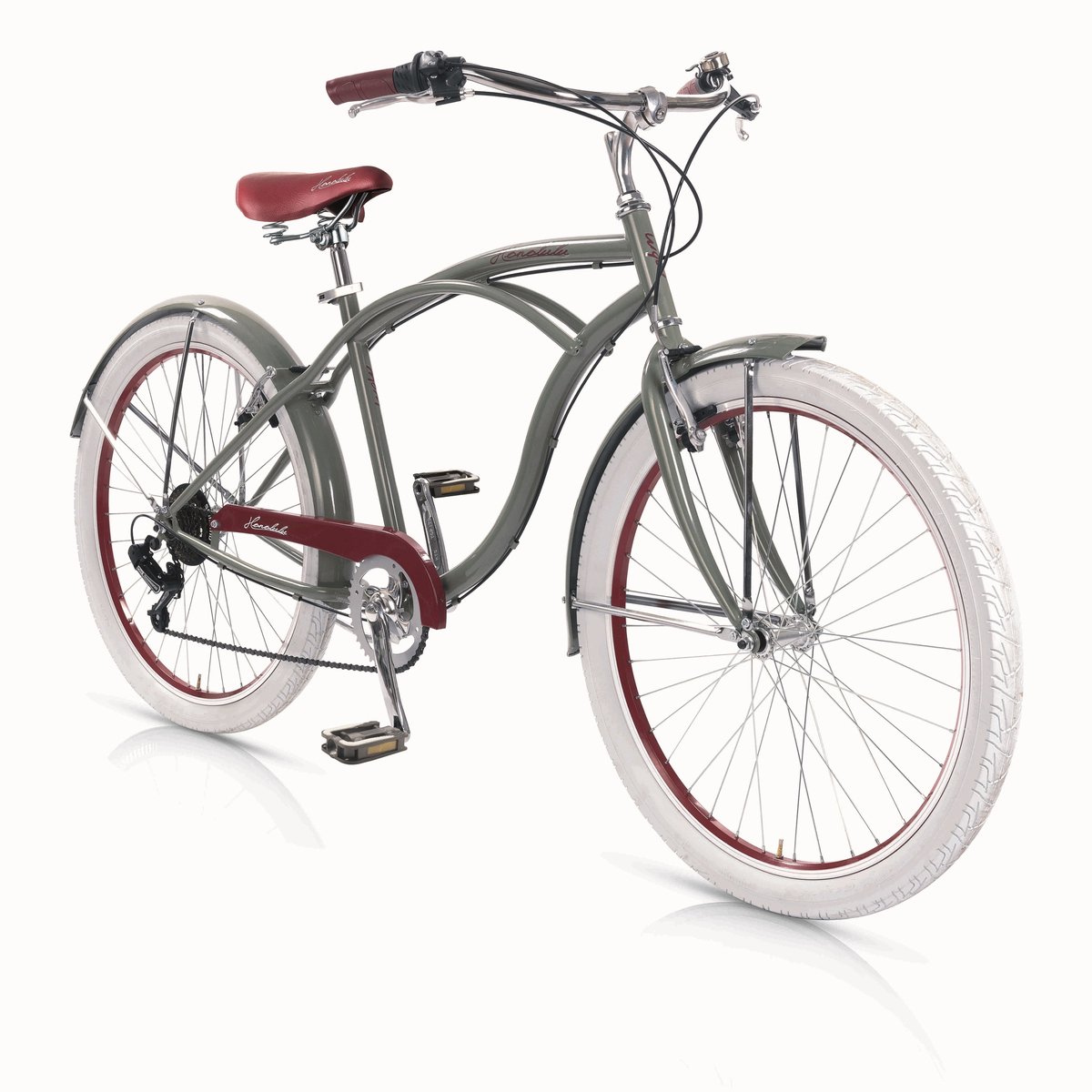 Cruiser honolulu man 26 inch groen Fiets kopen online