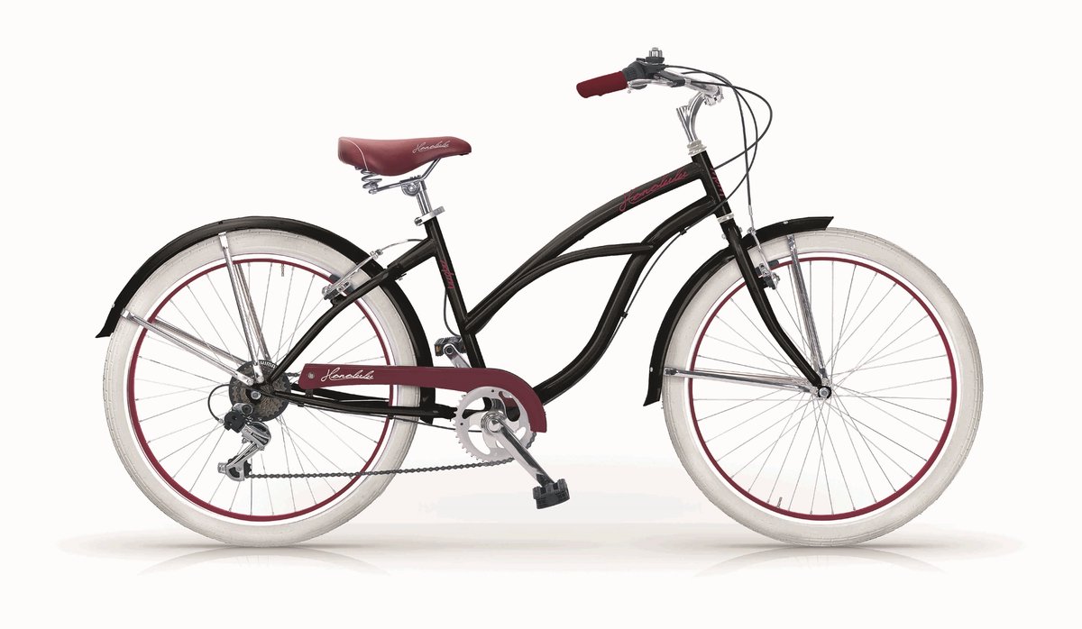 cruiser honolulu man 26 inch zwart