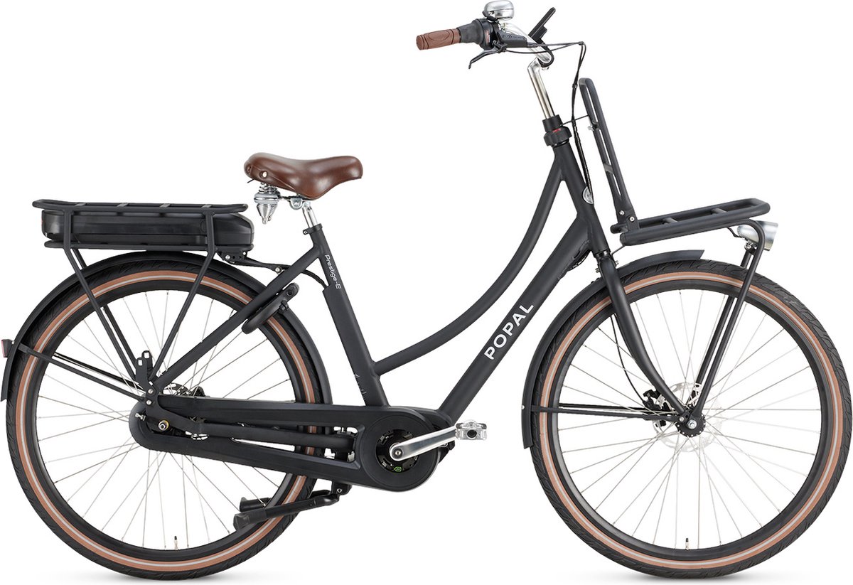 Daily Dutch Prestige-E Elektrische Fiets - E-bike 28 Inch - Damesfiets 59 cm - 7 Versnellingen - Hydraulische schijfrem - 562​​​​​​​ Wh Accu - Matzwart Fiets (elektrisch) kopen online