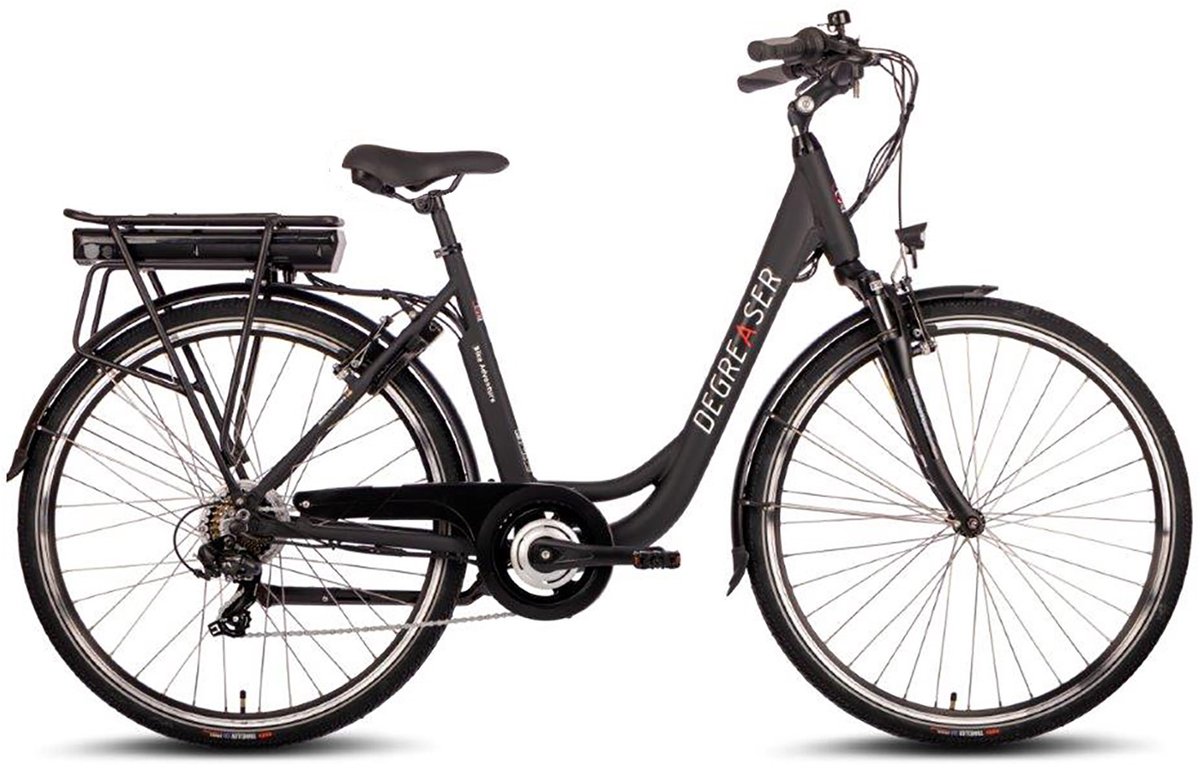Degreaser dames ebike 50 cm 10.4 Ah 7sp zwart Fiets (elektrisch) kopen online