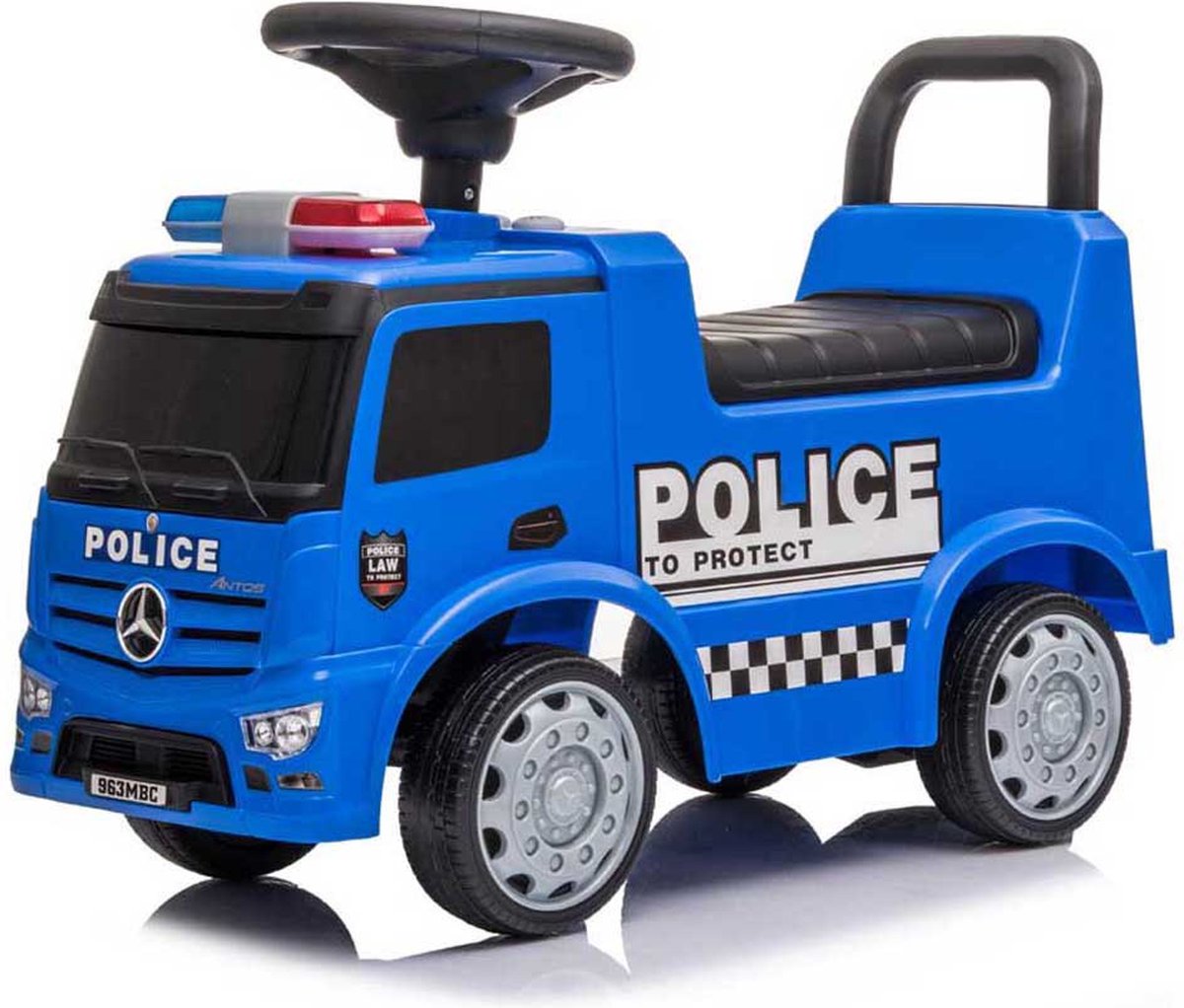 Devessport Mercedes Truck Actros Police Rijd Verder Blauw 1-3 Years Buitenspeelvoertuigaccessoire kopen online
