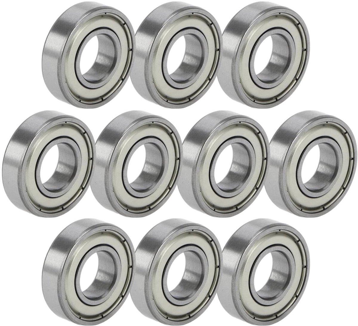 diepe groefkogellagers voor scooter skateboard wiel pak van 10 10x22x6mm