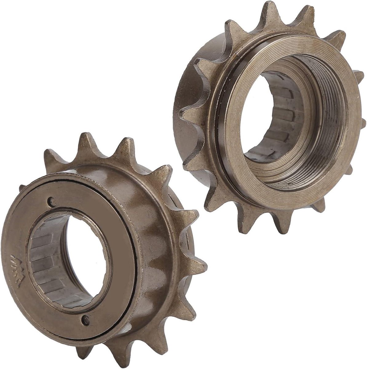 e ambar fiets vrijloop tandwiel 14 tanden single speed mountainbike racefiets bruin