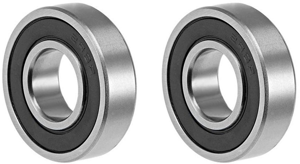 e ambar kogellagers abec 3 voor skateboard wielen set van 2 lagers r8 2rs