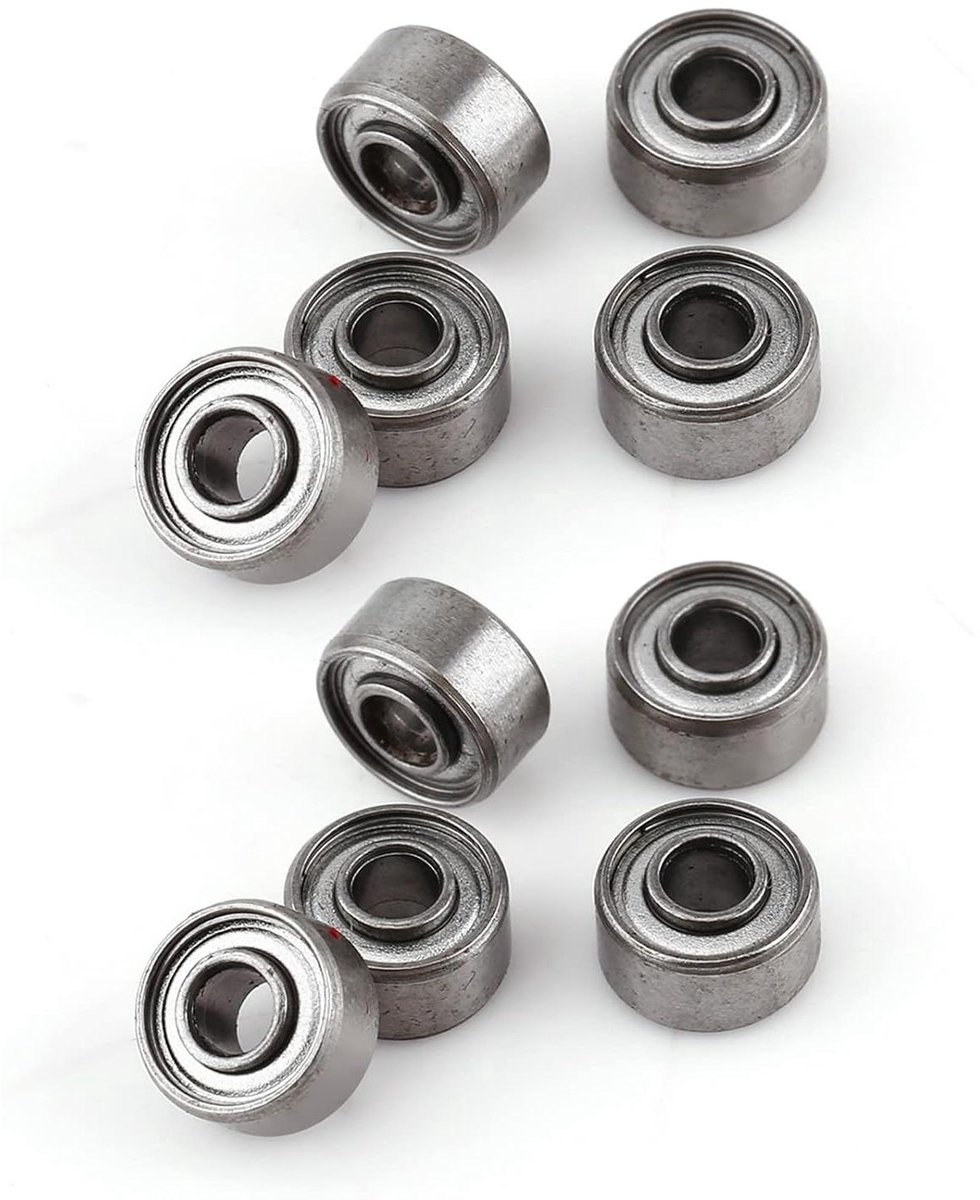 E-Ambar - Miniatuur Kogellagers 693ZZ 3x8x4 mm - Dubbel Afgeschermde Lagers - Mini Lagers - Hoogwaardige Materialen Skateonderdeel kopen online