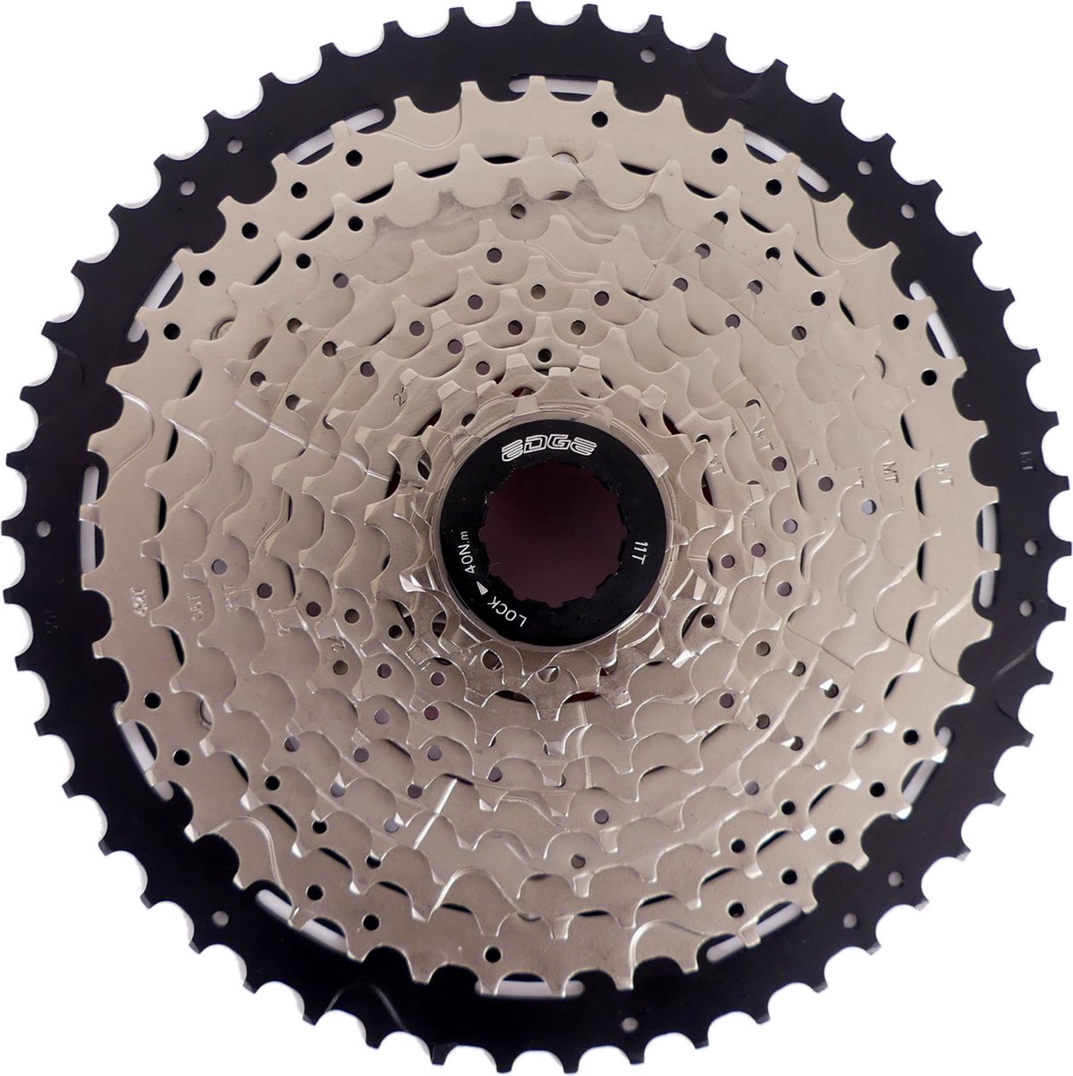 edge cassette 11 speed csm9011 11 52t zilver zwart