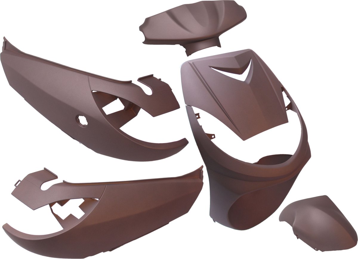 edge kappenset peugeot vivacity 6 delig mat bruin