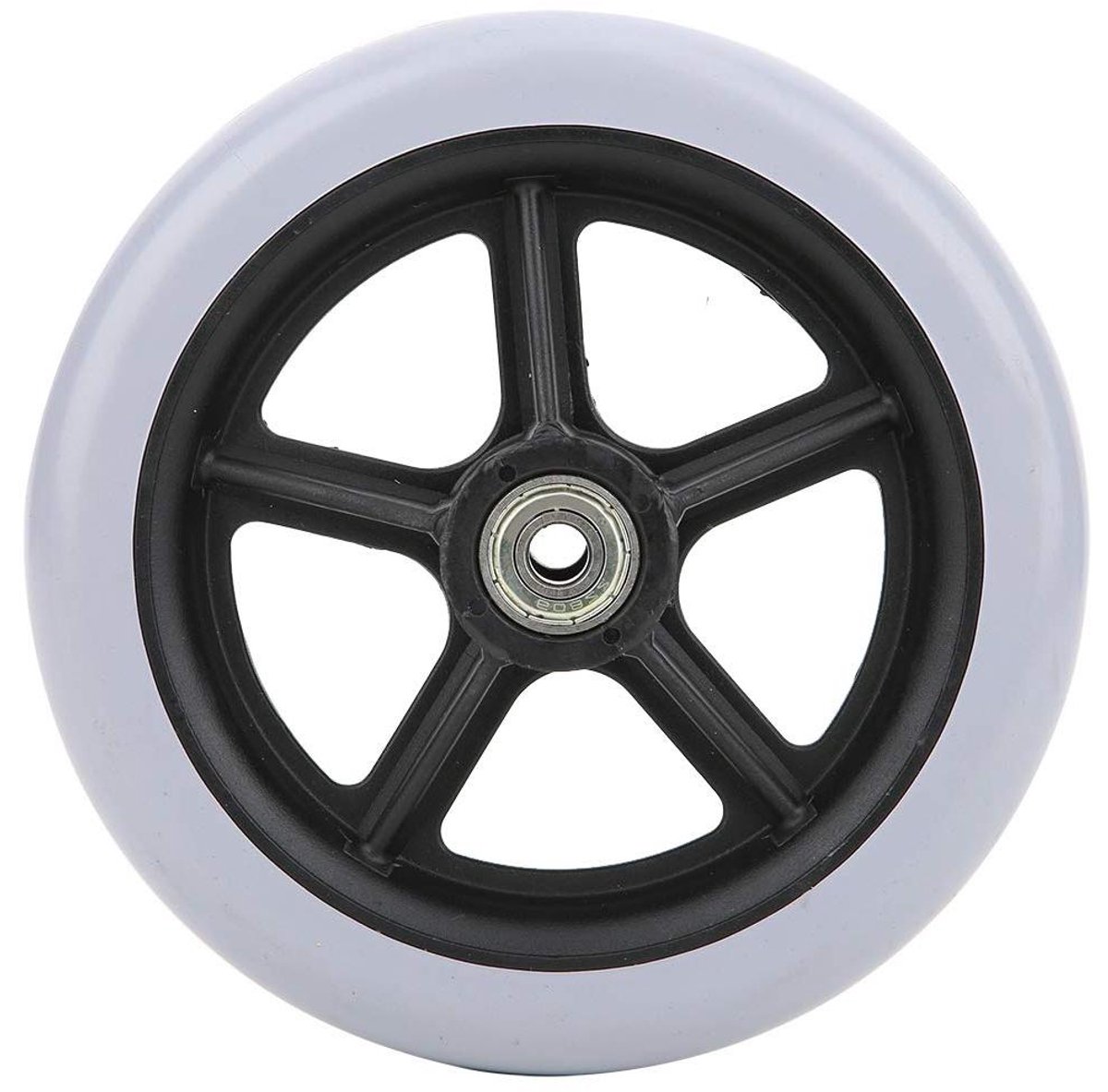 egoods antislip rubberen wielen voor rolstoelen vervangende onderdelen universeel geschikt 6 inch wielen