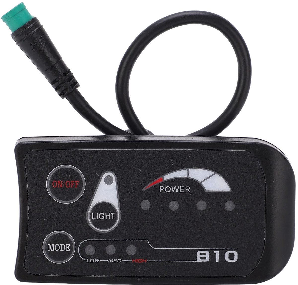 Elektrische Fiets LED Display Panel, 36V 48V Elektrische Fiets LED Display Configuratiescherm voor Elektrische Fiets Modificatie Fiets (elektrisch) kopen online