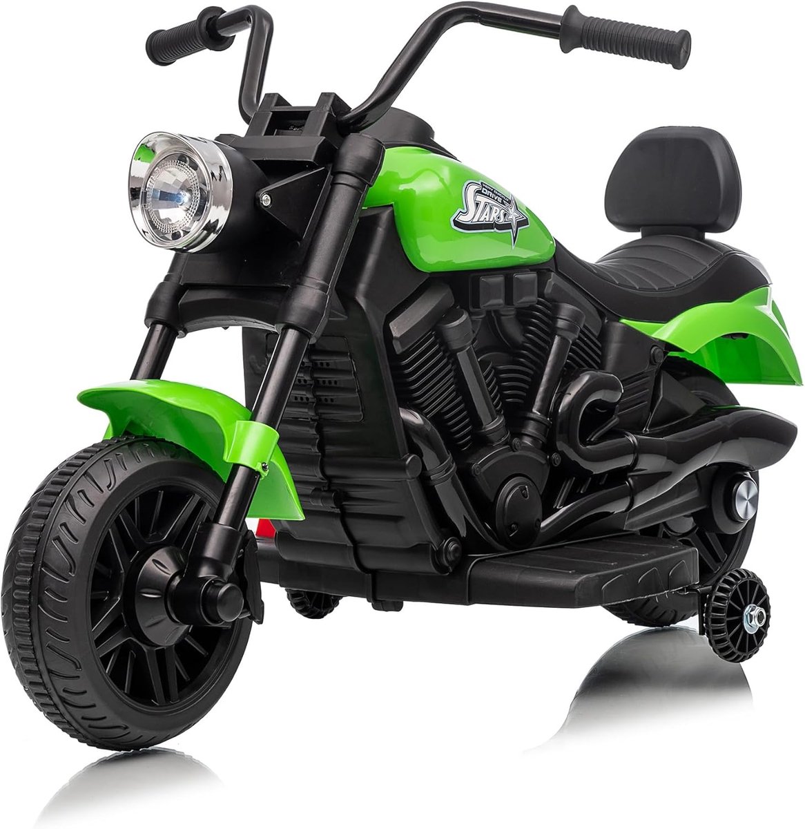Elektrische kindermotor - Kindermotor - Accuvoertuigen - 18-36 Maanden - Stevig kindermotor - Groen Accuvoertuig kopen online