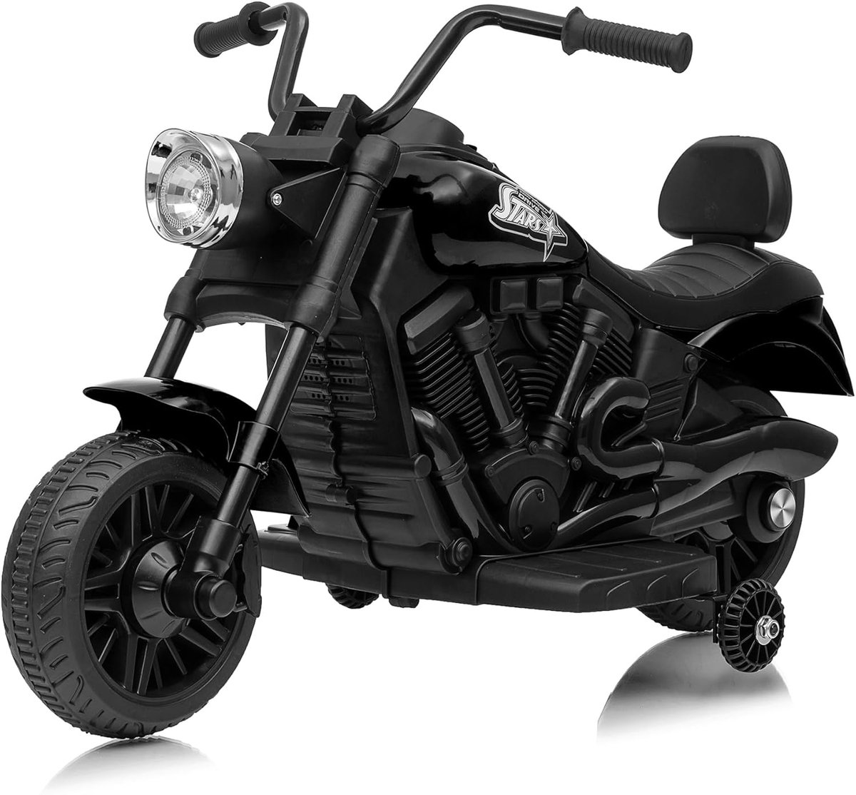 Elektrische kindermotor - Kindermotor - Accuvoertuigen - 18-36 Maanden - Stevig kindermotor - Zwart Accuvoertuig kopen online