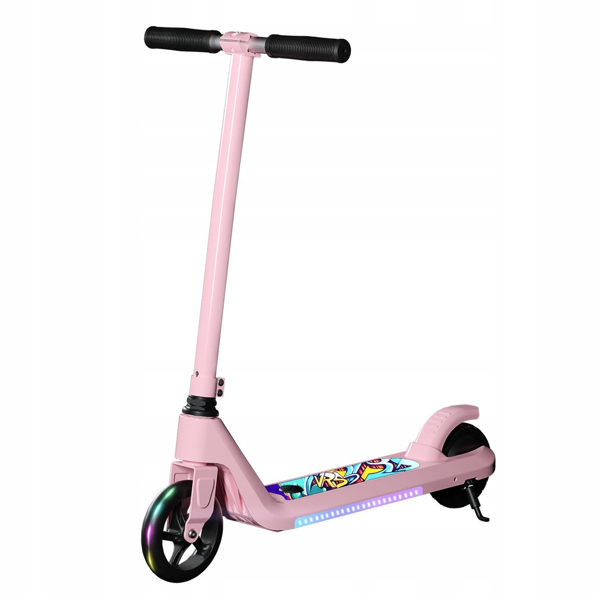 Elektrische Kinderstep 120W – Inklapbaar – 16 km/u – LED wielen – Roze Step kopen online